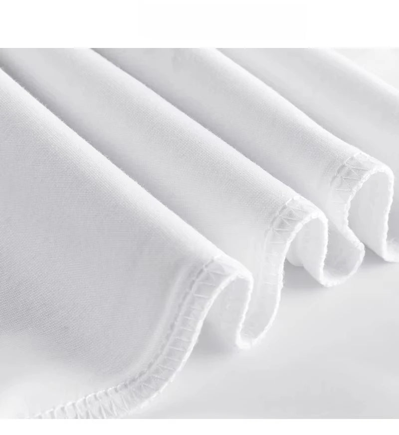 Men's classic pure cotton T-shirt, breathable, soft and comfortable.