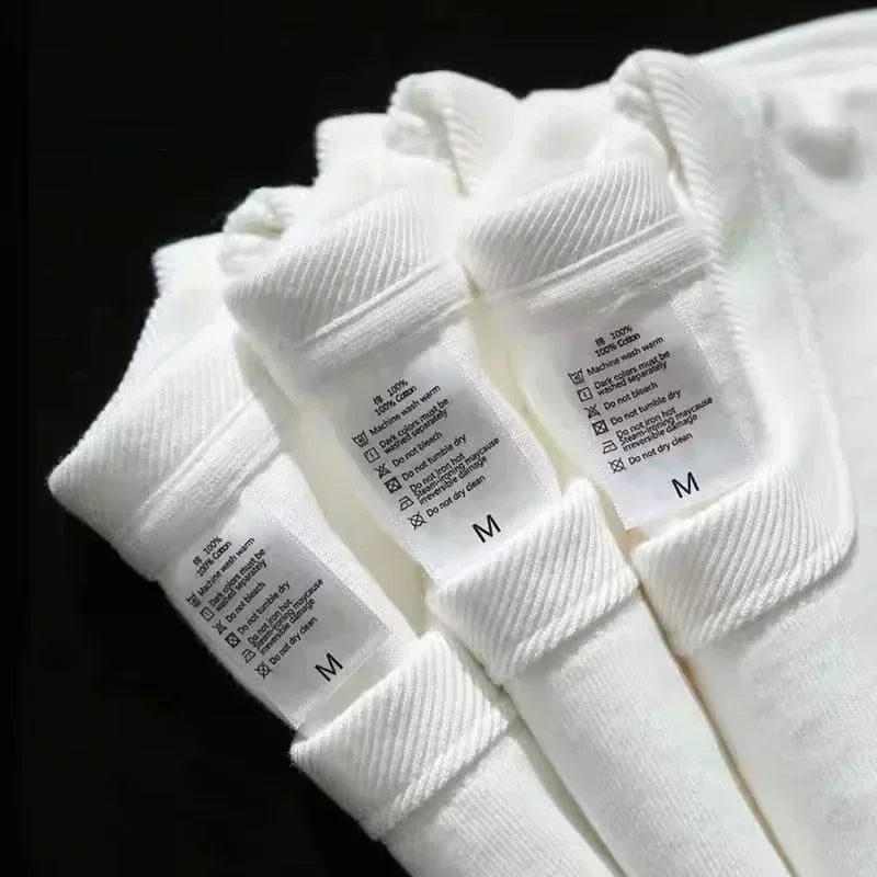 Men's Summer Pure Cotton Fashionable Hip-hop Clothing Printed Short-sleeved Sweat-absorbing and Breathable Men and Women T-shirt
