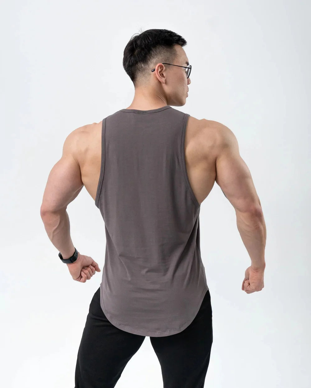 Mens Summer Cotton Workout Casual Tank Top Sleeveless Sportswear Shirt Gym Clothing Bodybuilding Undershirt Fitness Running Vest