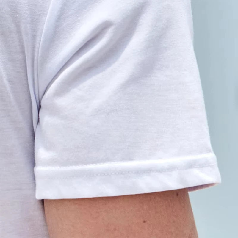 2025 New Men's Cotton T-shirt Comfortable Round Neck Print Large Size Top Unisex Clothing Harajuku Retro Casual Street Wear