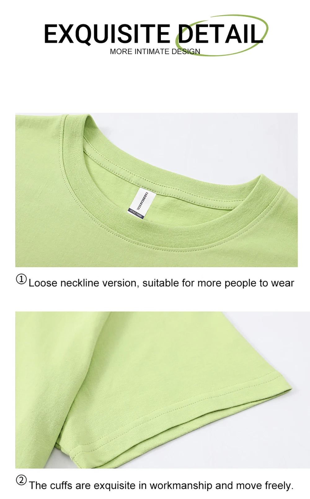 Mens Loose Cotton Solid Basics T-shirts All-match Fashion Brand Trend Couple Clothing Tees Мужская летняя хлопковая футболка