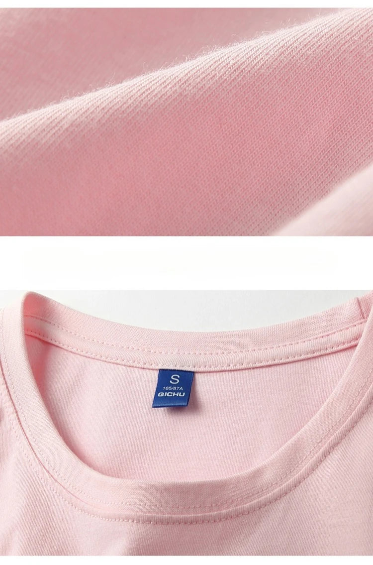 2026 MRMT Cotton Mens Blank T-Shirt Crew Neck Solid Color Casual Bottoming Men Tops Tees Shirt For Male Man T Shirts Clothing
